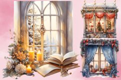 Christmas Window Clipart Bundle, Christmas Bundle Product Image 3
