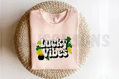 Lucky Vibes Sublimation PNG, St. Patrick’s Day PNG Product Image 2