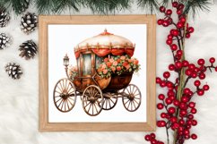 Vintage Christmas Clipart Sublimation, Christmas Clipart Product Image 2