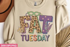 Fat Tuesday PNG, Mardi Gras Sublimation Product Image 1