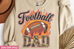 Football Dad PNG, America Football Sublimation PNG Product Image 3