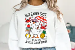 Silly Teacher Goose Svg | Svg Files for Cricut | Shirt Svg Product Image 2