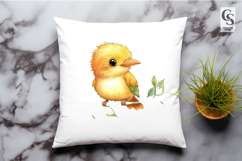 Cute Tropical Bird Illustration Clipart Sublimation PNG Product Image 3