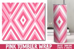 Pink Digital Paper Tumbler Wrap Product Image 1