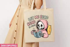Let me read in peace PNG, Iced Coffee Sublimation PNG Product Image 2