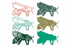Cicada SVG Multilayer / Cicada 3D mandala/ Cicada paper cut Product Image 2