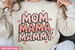 Mom mama mommy PNG, Retro Mother Sublimation PN Product Image 1