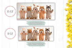 Funny Easter Dogs Design, Easter Animals Mug Sublimation Product Image 2