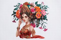 South East Asian Girls Clipart PNG Product Image 1