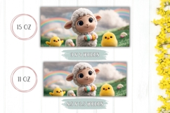 Funny Easter Sheep Mug Design, Easter Chick Mug Template Product Image 2