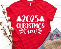 Funny Christmas Shirt, Christmas SVG, 2025 Christmas Crew Product Image 2
