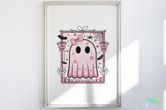 Pink Ghost Breast Cancer Awareness Png Product Image 5