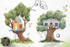 "Watercolor Treehouse" Product Image 5