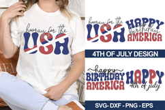 4th Of July T-shirt Design - 4th Of July Design Product Image 1