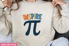 INSPIRE PNG, Pi Day Sublimation PNG Product Image 3