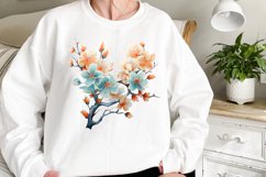 Spring Garden Clipart, Flowers Sublimation Designs Product Image 2