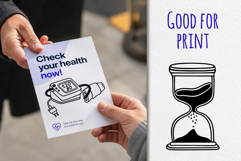 Biohacking, healthy lifestyle vector set Product Image 2