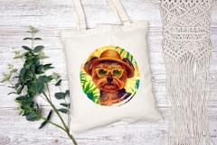 Summer Yorkshire Terrier Dog PNG, Yorkshire Terrier PNG Product Image 2