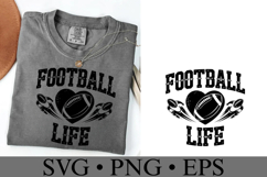 Football Life Svg | Game Day Svg | Sport Svg | Shirt Svg Product Image 2