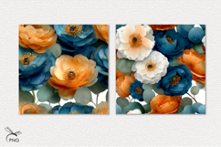 Floral digital paper, seamless pattern Product Image 2