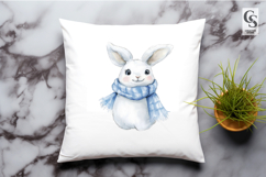 Cute Winter Baby Animals Clipart Sublimation PNG Product Image 2