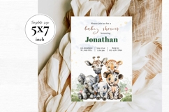 Baby Shower Invitation Template 178 Product Image 2