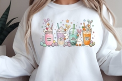 Easter Goose Drinks PNG - Spring Coffee Lover Sublimation Product Image 4