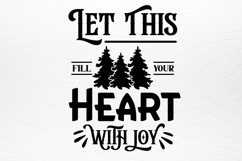 Farmhouse Vintage Christmas Sign SVG Product Image 2