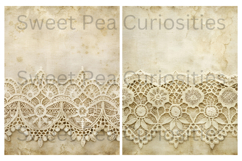 Shabby Chic, Lace, Mixed Media, Papers, Junk Journal Product Image 2