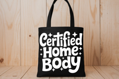 Certified Homebody PNG, Introvert Humor SVG, 8 Colors Product Image 5