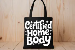 Certified Homebody PNG, Introvert Humor SVG, 8 Colors Product Image 5