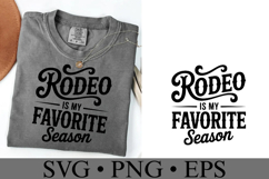 Rodeo is my favorite season Svg | Game Day Svg | Shirt Svg Product Image 2