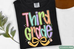 Third Grade PNG | Back To School PNG | 3rd Grade Teacher Product Image 1