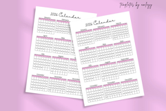 2026 Calendar Planner Template Editable Canva Planner Product Image 2