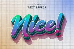 Editable Text Effect for Illustrator. Vector Graphic styles Product Image 1