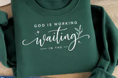 In the Stillness Grace Is Growing PNG, Christian Grace Faith Product Image 2