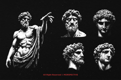 10 Bundle Dark Art Greek Roman Statue gods Sculptures Product Image 3