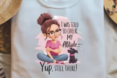 Funny Woman Quotes Sublimation, Woman Quotes PNG Product Image 1