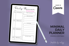 Elegant Daily Planner Printable Template | Canva Editable Product Image 2
