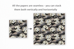 Halloween Seamless Pattern, Digital Paper Product Image 2