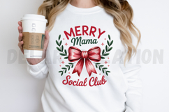 Merry Mama Social Club PNG Design Product Image 2