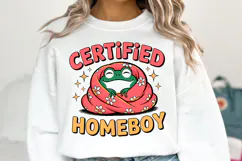 Certified Homebody Svg | Svg Cut File | Shirt Svg Product Image 1
