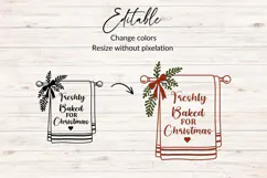 Christmas Baking SVG, Christmas Kitchen Cut File Product Image 2