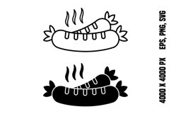 Sausage Icons Product Image 1