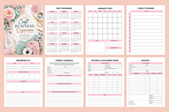 2027 Craft Business Organizer |Business Planner Product Image 2
