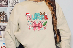 Cute Medical Holiday Sublimation, Christmas Png Product Image 4