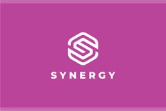 Synergy - Letter S Hexagon Logo Template Product Image 2