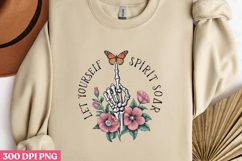 Let yourself spirit soar PNG, Vintage soul sublimation PNG Product Image 2