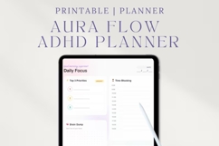 2026 ADHD Digital Planner | Aura Aesthetic Daily Organizer Product Image 2