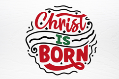 Christmas Round Ornaments Sign SVG Product Image 2